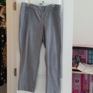 Gray ankle pant